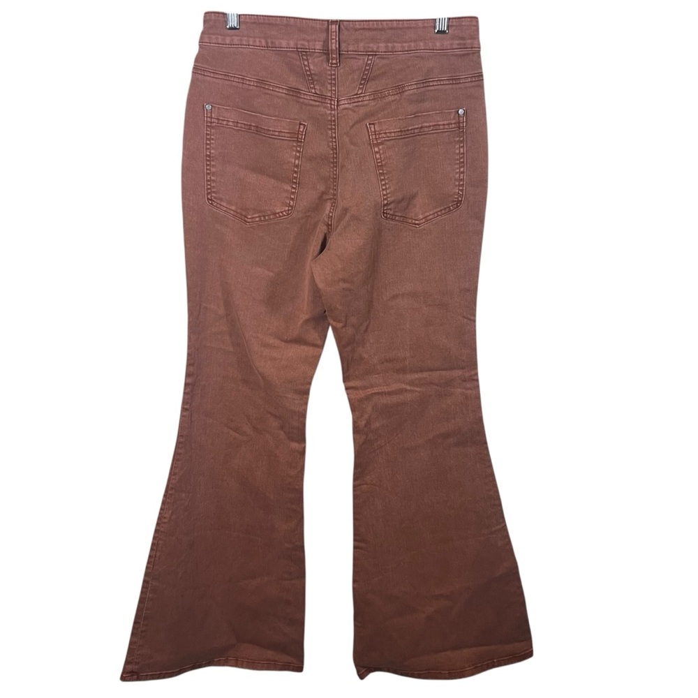 Pilcro Mid-Rise Flare Pants Size 30 - Picture 3 of 6